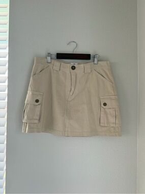 Princess Polly Tan Cargo Mini Skirt